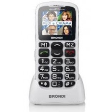 CELLULARE BRONDI AMICO ELEGANT 2 WHITE ITALIA